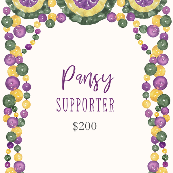 Pansy Supporter